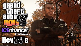 BEST GTA 4 Graphics Mod and ENB  iCEnhancer 4 amp RevIVe 2024 [upl. by Allimrac]