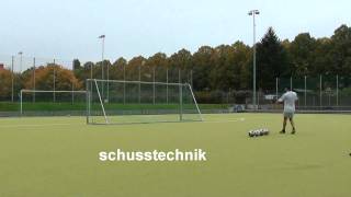 How to shoot a Free Kick  Amazing free kick  iFreekick schusstechnik [upl. by Shell]