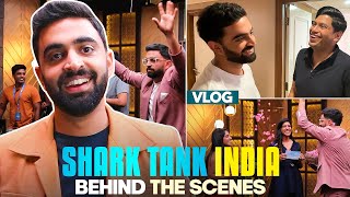 How I PRANKED everyone on the sets of SHARK TANK INDIA  Rahul Dua Vlogs  BEHIND THE SCENES [upl. by Ramedlab]