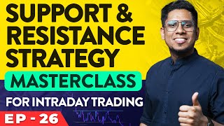 Learn How to Find Support and Resistance for Trading  Learn Trading with Stock Market A to Z  E26 [upl. by Chellman384]