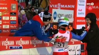 New World Record The Longest skijump ever  Anders Fannemel 2515 meters in Vikersund [upl. by Monda240]