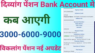 Viklang pension kab aayegi  Up viklang pension payment kab aayega  Viklang pension new update [upl. by Orimisac]