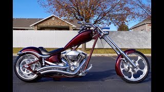 FOR SALE 2007 Big Dog K9 K9 Custom Softail Chopper Motorcycle 7093 Miles Harley Davidson 16543 [upl. by Edyak]