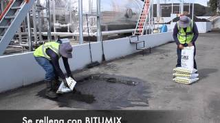 BITUMIX La solución para eliminar los baches [upl. by Yrrok804]