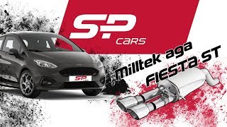 Milltek Abgasanlage Ford Fiesta ST MK8 mit EWG  Das knallt  SPcars [upl. by Eronaele536]