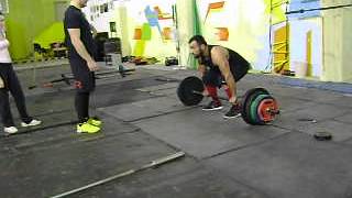 Aris CFU UndergroundBox Ilias Iliadis hp clean 130 kg 3 repthanasis Zisiopoulos Crossfit trainer [upl. by Cilo783]