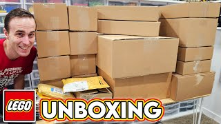 20 Boxes of LEGO UNBOXED [upl. by Ennayhs]