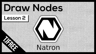 Natron Lesson 2  Draw Nodes and Basic Animation [upl. by Nnylrats810]