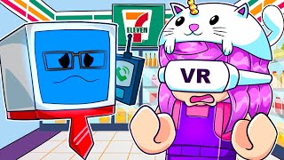 VR Job Simulator  Return of the Convenience Store Clerk [upl. by Birdella]