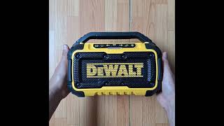 DCR010B U1 Altavoz Bluetooth 30 m 12V20V MAX DeWALT [upl. by Nylahsoj]