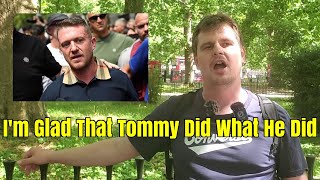 Speakers Corner  Bob Talks About Tommy Robinson Getting Arrested And The March The Day Before [upl. by Ttelracs53]