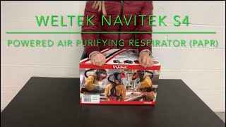 Unboxing the Weltek Navitek S4 Powered Air Purifying Respirator PAPR [upl. by Efar176]