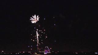 2011 Fireworks at the Gasparilla Pirate Festival in Tampa FL [upl. by Kimberlyn354]