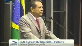 Sen Leomar Quintanilha analisa educação das regiões mais carentes em especial do Tocantins [upl. by Liahcim]