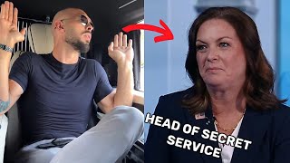 Andrew Tate And Tristan Tate DESTROYS Female Secret Service Agents For Failing To Protect Trump [upl. by Luhar]