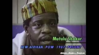 Dr Mutulu Shakur  New Afrika Within US  People on The Outside Must Wage Struggle For PPsPOWs [upl. by Adhern]