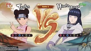 Naruto Shippuden Ultimate Ninja Storm 4 PTS Tenten vs Hinata [upl. by Kerek717]