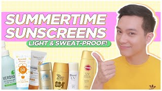 Best SUNSCREENS for SUMMER Beach Gym Sports Biking amp Outdoor Activities Filipino  Jan Angelo [upl. by Yajet]