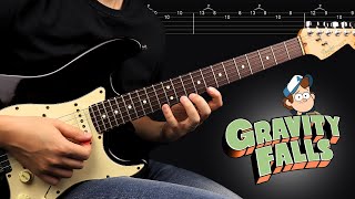 Gravity Falls Opening Theme  Guitar Cover With Tabs [upl. by Etteraj]