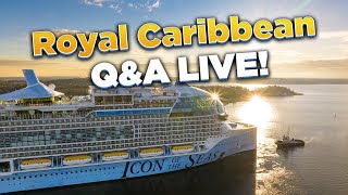 Royal Caribbean QampA LIVE [upl. by Maressa271]