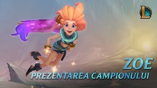 Prezentarea campionului Zoe  Gameplay – League of Legends [upl. by Dayna]