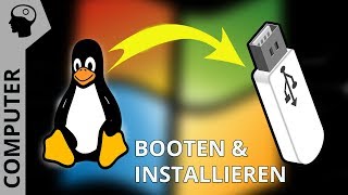 Linux bootbarer USB Stick unter Windows erzeugen [upl. by High]