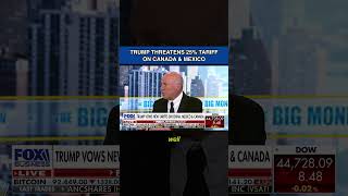 Trump Threatens 25 Tariff on Canada amp Mexico [upl. by Atilehs111]