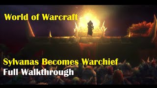 How Did Sylvanas become Warchief  Full Story WoW gaming [upl. by Assirialc577]