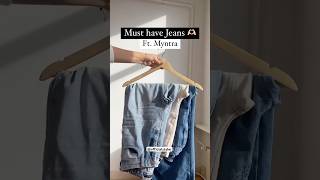 Must Have Jeans Ft Myntra shorts shortvideo shortfeed [upl. by Ikcir86]