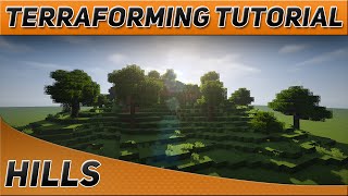 Minecraft Terraforming Tutorial  Hills VoxelSniper [upl. by Charles]