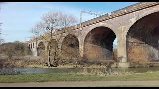 Wolverton Viaduct English Railway Bridge [upl. by Yrek]