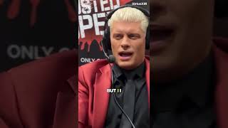 Cody Rhodes Calls WrestleMania 40 Documentary quotTough to Watchquot wwe wrestlemania codyrhodes [upl. by Nnylcaj]