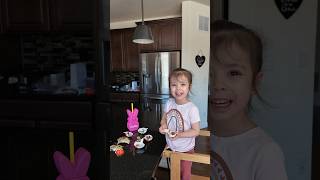 Kinder ”garten” Chocolate Eggs  They Are The BEST familyfun youtubekids tiktok shortsfeed [upl. by Eusassilem]