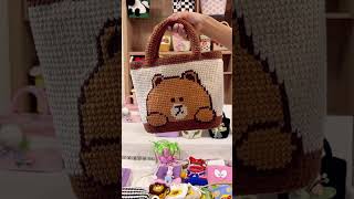 Customized crochet bag YarnEden [upl. by Sudnor]