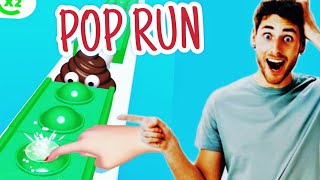 POP RUN 3D FULL GAMPLAY NEW UPDATE poprungame poprun shortsfeed games [upl. by Aicilav]