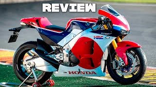 Honda RC213VS  MotoGP Streetbike  MotoGeo Review [upl. by Chara618]