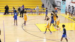 CHICAGO PLAYOFF BASKETBALL 7th8th Grade  SKINNER WEST vs BROOKS [upl. by Nuawtna]