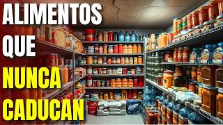 15 Alimentos Para ALMACENAR Que NUNCA CADUCAN [upl. by Urbannai]