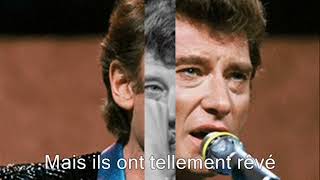 Johnny Hallyday  Mes seize ans  Paroles yanjerdu26 [upl. by Ennaeel395]