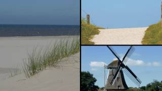 Ameland 1von 3 Im Flug von Ost nach West  von Buren bis Hollum [upl. by Nythsa]