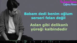 kiz isteme bestesi cover lyrics sarki sozleri [upl. by Aihtibat]