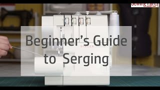 Beginners Guide to Serging Ep 1 Understanding Your Serger [upl. by Marcellina906]