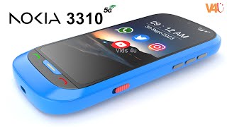 Nokia 3310 5G Price Release Date First Look Camera 8000mAh Battery Features Specs Launch Date [upl. by Kopans]