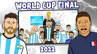 🏆WORLD CUP FINAL 2022🏆 Revisited Argentina vs France Messi Mbappe Goals Highlights [upl. by Hercule]