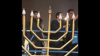 Boston celebrates start of Hanukkah [upl. by Auberta]