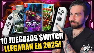 10 JUEGAZOS que llegarán a Nintendo Switch en 2025 y que DEBES TENER EN EL PUNTO DE MIRA [upl. by Pinto210]