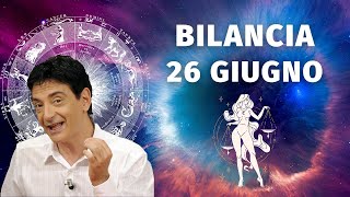 Bilancia ♎️ Mercoledì 2662024 🔮 Oroscopo di Paolo Fox  Sentimenti tiepidi come castigati [upl. by Reynard]