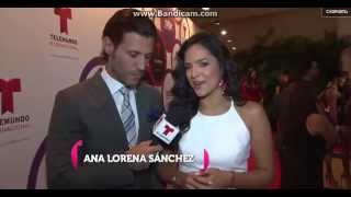 Ana Lorena Sanchez en Alfombra RojaNapte 2015 [upl. by Ortiz]