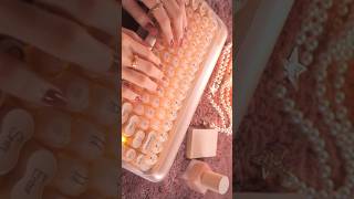 Cosmetics 🧡 ASMR Cute Keyboard Typing ⌨️ Lofree DOT quotFoundation” asmr shorts asmrshorts typing [upl. by Henryson]