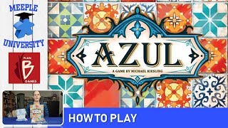 Azul Board Game – How to Play amp Setup  Our BEST Tutorial CONCISE and logical rule [upl. by Lindie]